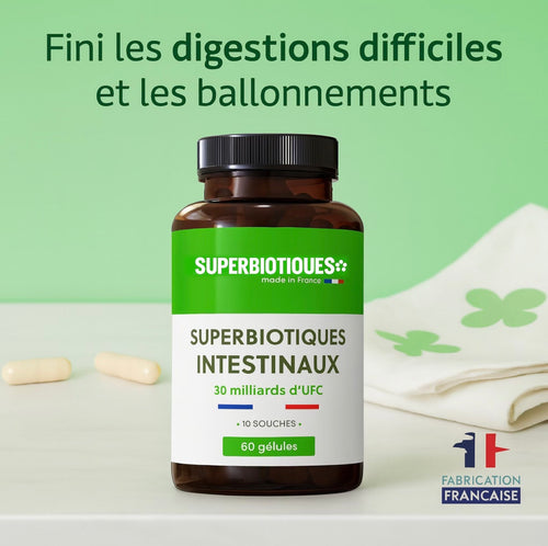 Probiotiques contre la mauvaise digestion et les ballonnements