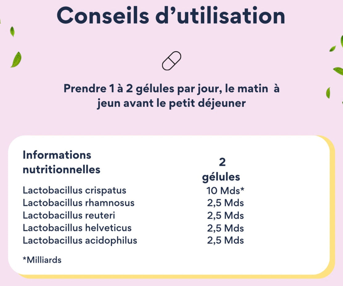 Probiotiques contre mycoses et vaginoses à répétition