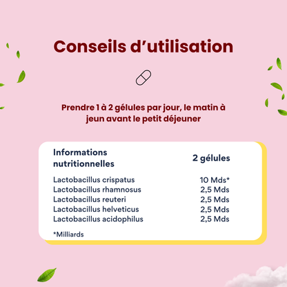 Probiotiques contre mycoses et vaginoses à répétition