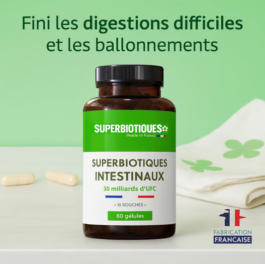 Probiotiques contre la mauvaise digestion et les ballonnements