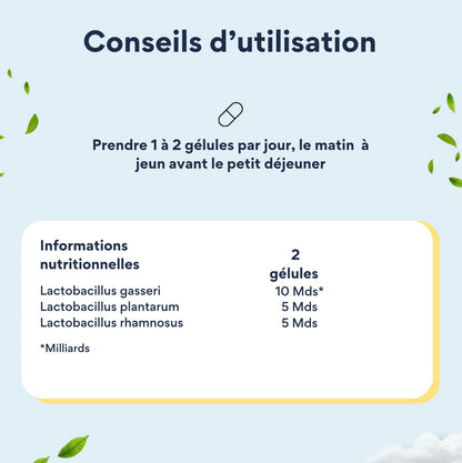 Probiotiques minceur L.Gasseri